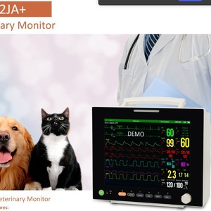 Versie Van Huisdier Multi-Parameter Monitor Draagbare Veterinaire Multi-Parameter Detector Monitor Ecg - Product Image 3