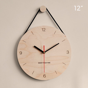 Rustic Farmhouse Wall <strong>Clock</strong> 12 Inch Battery Operated Silent Non Ticking <strong>Vintage</strong> <strong>Wooden</strong> Mdf <strong>Clock</strong> Home <strong>Decor</strong> for Kitchen Living - Product Image 5