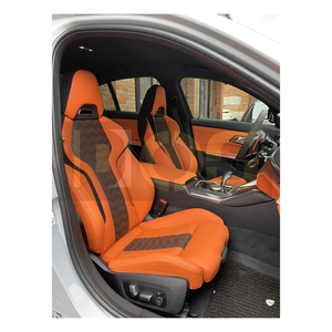 Kit di Aggiornamento Sedili Sportivi M3 Modificati Coprisedili <span class=keywords><strong>M</strong></span> Power per Conducente e Passeggero per BMW Serie 3 F30 G30 G80 - Product Image 6