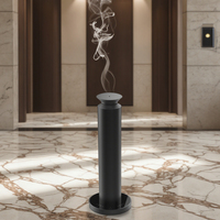 Diffuseur de parfum sans eau Dermey, diffuseur de parfum en forme de tour, en alliage d'aluminium, électrique USB, commande par application, 100 ml, pour la maison et l'hôtel