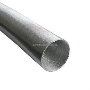 Kunden spezifische Größe 60 75 80 90 mm Parkluft heizung Abgas schlauch leitung Aluminium folie Entlüftung auslass rohr Neuer Zustand - Product Image 4