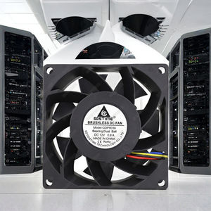 Ventilador de Refrigeración Axial Gdstime GDP8038 de 80 mm, CC 12 V, Doble Rodamiento de Bolas, 4 Pines, FG PWM, Gran Flujo de Aire para Caja de Ordenador - Product Image 4