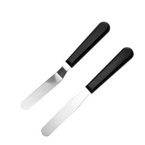 ไม้พายสแตนเลสขนาดเล็กมีดปาดครีมโลหะบางๆใช้สำหรับ<span class=keywords><strong>ทำ</strong></span><span class=keywords><strong>ขนม</strong></span>อบและตกแต่งเค้ก - Product Image 1