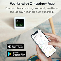 Moniteur de qualité de l'air intelligent Qingping Gen 2, testeur intelligent de température et d'humidité pour la maison