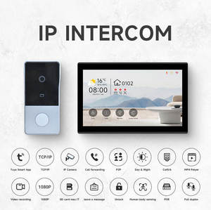 Videoportero Inteligente <span class=keywords><strong>WiFi</strong></span> Tuya 2K con Reconocimiento Facial, Cámara Exterior IP65 con Visión Nocturna, Sistema de Intercomunicación para 6 Habitaciones - Product Image 4