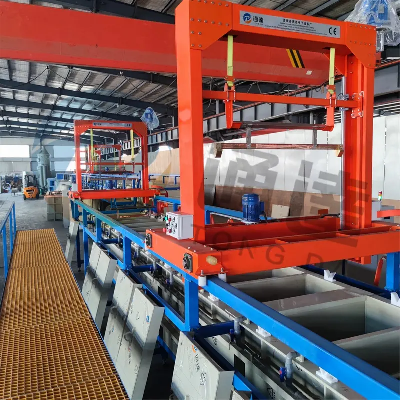 metal plating machine chrome plating line electroless nickel plating