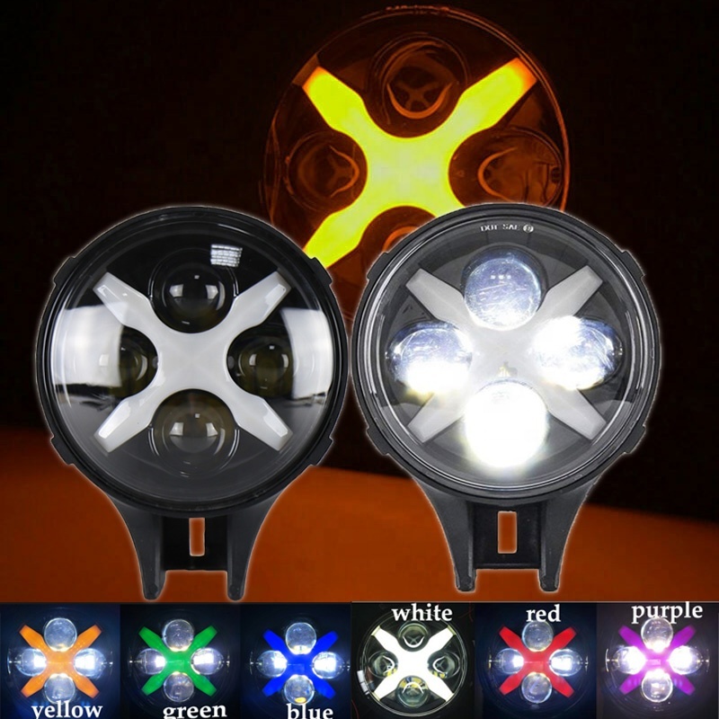 6" X LED Work Fog Driving Light 60W Spot Light With DRL LED Auxiliary Light for Jeep Truck Offroad 4WD Tractor ATV Boat UTE