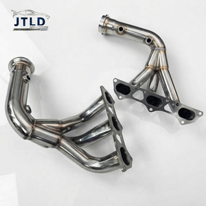 Système d'échappement de performance automobile, collecteur de course, tuyauterie compatible avec Porsche 991 GT3 GT3RS 911R - Product Image 5
