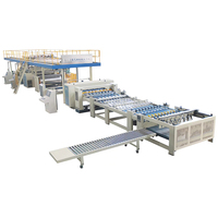 Máquina de cartón corrugado serie WJ, línea de producción de cartón corrugado de dos capas