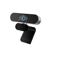 Cámara Web USB 2.0 de 2MP con Transmisión en Vivo HD 1080P, Enfoque Automático, 30 FPS, Zoom 21x-40x, Clip, Gran Angular de 110°, NFC, Micrófono y Flash LED