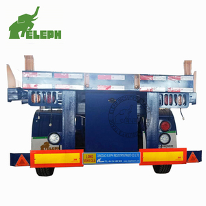 Semirremolque <span class=keywords><strong>Portacontenedores</strong></span> <span class=keywords><strong>de</strong></span> 2 Ejes para Terminal Marítimo - Product Image 6