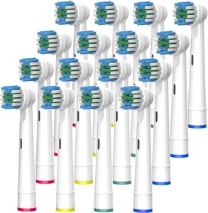 16 pezzi testine elettriche professionali per testine di <span class=keywords><strong>ricambio</strong></span> per via orale <span class=keywords><strong>B</strong></span> 500/1000/1500/3000/3757/5000/7000/7500/8000 - Product Image 1