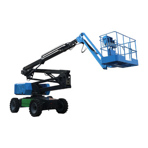 ลิฟท์บูมประกบอัตโนมัติเต็มรูปแบบใช้งานได้สูง44เมตรและระยะห่างจากพื้น0.28เมตรได้รับการอนุมัติจาก CE - Product Image 2