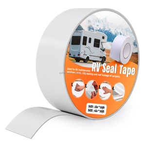 Rv Flex Reparatie Tape-Dak Naad Tape Om Waterdicht, Hechting Aan Epdm Rubber Butyl Ventilatieopeningen En Dakramen Campers, Aanhangwagens, Campers