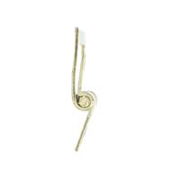 Charnière encastrée plaquée électro-laiton 40MM |   Pour Porte en Bois et Boîte de Rangement |   Quincaillerie pour armoires et portes |   Vente en gros, OEM