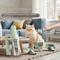 Petop Aspirateur Toilettage Luxe pour Animaux 2-en-1 Sans Fil, Brosse d'Aspiration pour Chien et Chat, Élimination des Poils, Contrôle de la Perte de Poils, Nettoyage Humide et Sec à Domicile