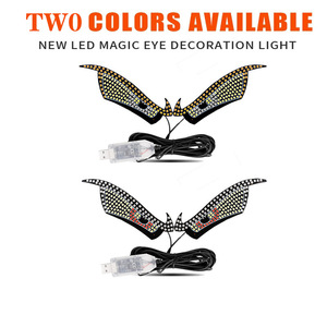 Lumière LED pour <span class=keywords><strong>vitre</strong></span> arrière de voiture, œil du diable, écran matriciel flexible RGB, lumières décoratives universelles - Product Image 4