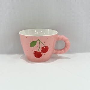 Mug en céramique écologique à motif de dessin animé personnalisé, compatible lave-vaisselle et micro-ondes, sans danger pour les aliments - Product Image 6