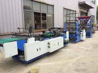 HP-SF Hanplas Vente directe d'usine Patch Die Cut Soft Loop Handle Carry Bag Making Machine