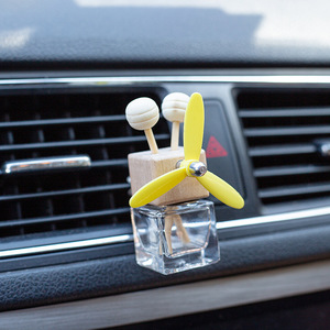 Colgante de botellas de Perfume de vidrio para coche, 7ml, 8ml, 9ml, 10ml, forma cuadrada, difusor de coche, botella de Perfume, difusor colgante vacío - Product Image 2