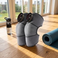 Beheiztes Knie-Massagegerät mit Infrarotwärme und Hochfrequenzvibration 3-Stufig Einstellbare Temperatur Kabellose Kniebandage