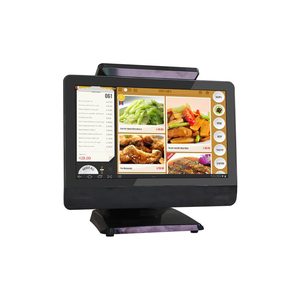 Sistema de Punto de Venta Todo en Uno, Máquina de Facturación POS de 15.6 Pulgadas para Restaurante, Color Negro - Product Image 1