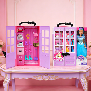 Executive Premium 11.5 Inch Princess Vinyl Doll Full Royal Wardrobe Blow Molded Window <b>Box</b> OEM Supply Ready <b>Display</b> - Product Image 1