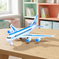 Modèle d'avion jouet en plastique pour enfants, pour l'aventure aérienne et les jeux de simulation de vol, pour les 4-6 ans