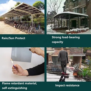 Abri de stationnement moderne pour <span class=keywords><strong>voitures</strong></span> avec toit en <span class=keywords><strong>Alu</strong></span>-polycarbonate Abri de voiture et pergola naturels en bois traité sous pression de conception polonaise - Product Image 4