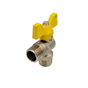 Válvula de bola <span class=keywords><strong>angular</strong></span> de <span class=keywords><strong>gas</strong></span> NPT macho-macho de 1/2 pulgada <span class=keywords><strong>para</strong></span> el mercado brasileño - Precio competitivo - Product Image 2