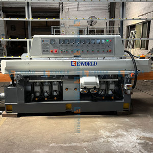 9 động cơ dọc kính hình đặc biệt mài thẳng kính hai cạnh đánh bóng và Máy vát - Product Image 2