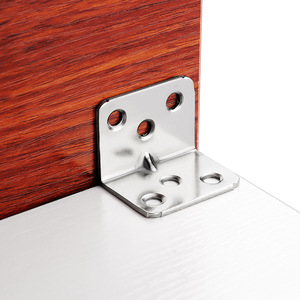 Soporte de Esquina en Forma de L de Acero Inoxidable Yawitt 3608, Soporte Duradero para Muebles y Gabinetes - Product Image 1