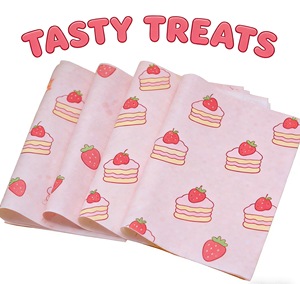 Papel de Envolver para Hamburguesas con Logotipo Personalizado, Papel Encerado Antigrasa de Grado Alimenticio para Envolver Sándwiches y Hamburguesas - Product Image 2