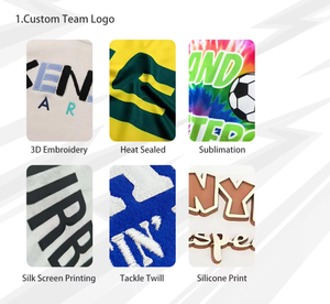 Uniforme de football personnalisé 7 sur 7 ensemble de compression par sublimation maillots ensemble d'uniformes de football drapeau à capuche - Product Image 5