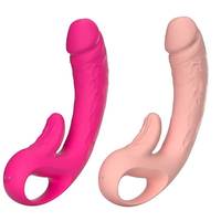 3. Generation Doppelkopf-Vibrator mit Heizfunktion, 10 Vibrationsstufen, USB-Magnetladung für Frauen, Flirt-Stimulation