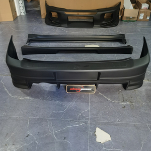 Kit de Carrocería Negro de FRP Estilo CWEST para Forester 5 Puertas 1998-2005 de Alta Calidad <span class=keywords><strong>Nuevo</strong></span> Atornillable Parachoques Delantero Faldones Laterales Traseros - Product Image 6