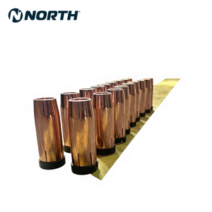 Accessoires de torche de soudage MIG, buse série européenne pour 15AK 24KD 25AK 36KD, laiton pur à 99,99% - Product Image 1