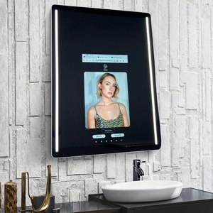 <span class=keywords><strong>Miroir</strong></span> de barbier intelligent AI <span class=keywords><strong>avec</strong></span> caméra HD Vercon de 21,5 pouces, 600*800 mm, <span class=keywords><strong>miroir</strong></span> de salon VR pour essayer les coiffures <span class=keywords><strong>avec</strong></span> éclairage LED, Bluetooth, WiFi - Product Image 1