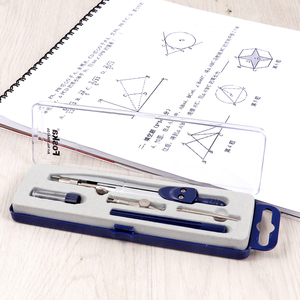 Compas de géométrie Foska de bonne qualité, style simple, <span class=keywords><strong>en</strong></span> métal zinc peint, pour étudiants - Product Image 3
