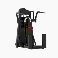 Prix de gros de l'équipement de gymnastique de sélection de charge de goupille machine de poussée de hanche entraîneur multifonctionnel de hanche pour la formation