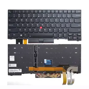 Teclado de ordenador portátil para Lenovo E480 T480S E485 L480 L380 L390 L490 T490 E490, teclados personalizados para Notebook