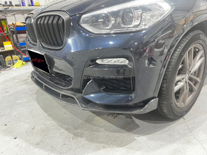 Alerón Delantero de Fibra de Carbono G01 para <span class=keywords><strong>BMW</strong></span> X3 <span class=keywords><strong>X4</strong></span> G01 G02, Divisor de Parachoques Deportivo, Kit de Carrocería 2018-2021 - Product Image 6