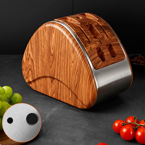 Bộ dao bếp 7 món bán buôn, thép không gỉ, kèm giá đỡ dao bằng nhựa, dùng để nấu ăn và cắt - Product Image 5