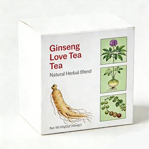 Tè alle Erbe Cinesi Personalizzato 2 Grammi * 30 Bustine/Scatola <span class=keywords><strong>o</strong></span> Bustine di Tè al Ginseng in Confezione - Product Image 1