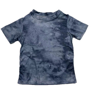 Conjuntos de Ropa para Padres e Hijos RTS 2022 de Verano, Tie-Dye, Seda de Leche, Transpirable, Elástico, Cuello Redondo, para Bebés y Niñas - Product Image 6