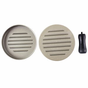 Presse à hamburger de haute qualité, forme ronde, en alliage métallique, presse à viande de hamburger, presse à burger, moule alimentaire de cuisine - Product Image 5