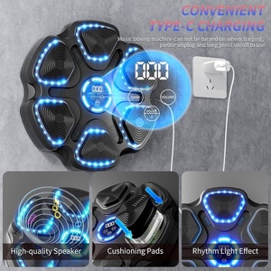 Vente chaude poinçonnage jouets bas prix poinçon Musical électronique boxe entraînement Machine d'entraînement cible sport équipement de Fitness intelligent - Product Image 6