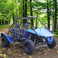 Kart à pédales tout-terrain pour adultes 200cc avec frein à disque, buggy de plage 200cc