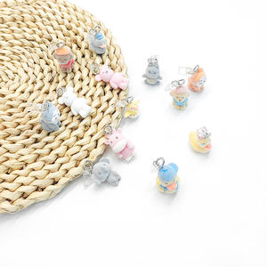 Tschick chat téléphone bouchon anti-poussière breloque Kawai Android bouchon Anti-poussière pendentif Charge <span class=keywords><strong>Port</strong></span> prise pour iPhone Type C bouchon de Protection contre la poussière - Product Image 3