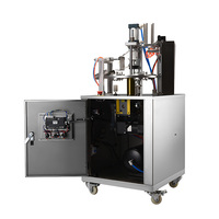 Machine de scellage semi-automatique multi-stations pour boîtes de thé, équipement de thermoscellage pour mini-boîtes de thé en aluminium et en papier métallisé